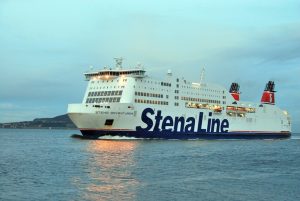 Prom Stena Line w Dublinie